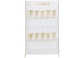 Prosecco Wall - Drankjes Standaard Wit Goud