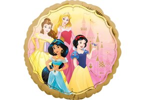 RIETHMULLER - Dubbelzijdige Disney Princess folieballon 43 cm