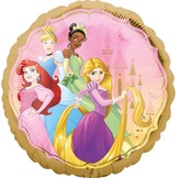 RIETHMULLER - Dubbelzijdige Disney Princess folieballon 43 cm