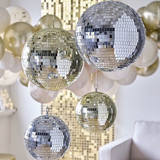 Zilveren Discobal - Large