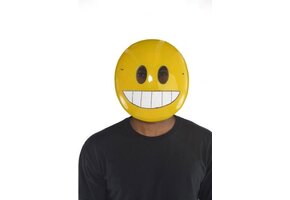 Amscan Emoji Masker Smiley Geel One-size