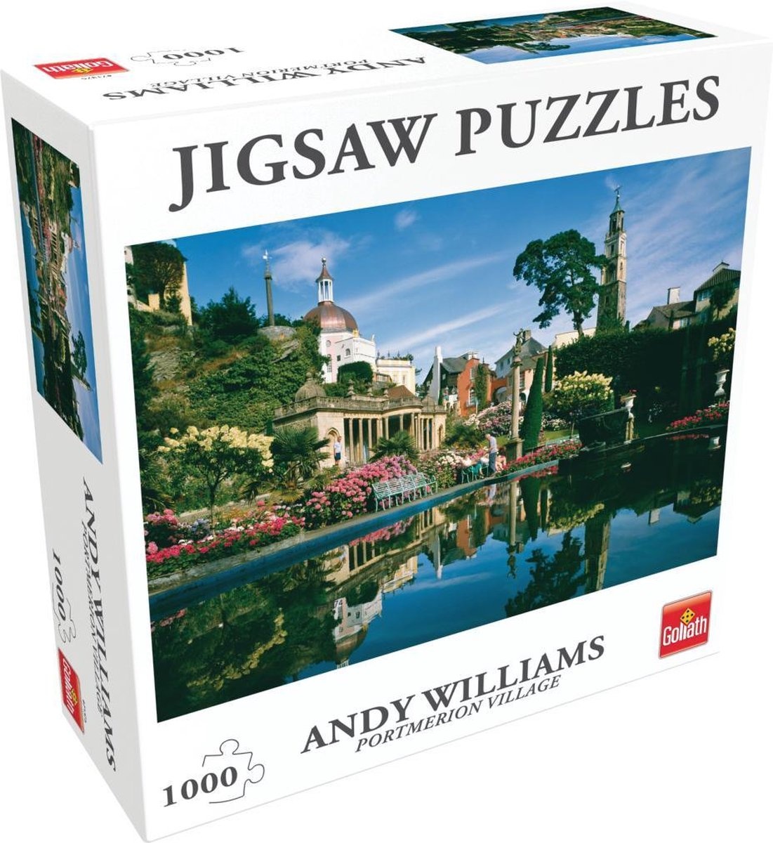 Andy Williams  Portmerion Village Puzzel 1000 stukjes