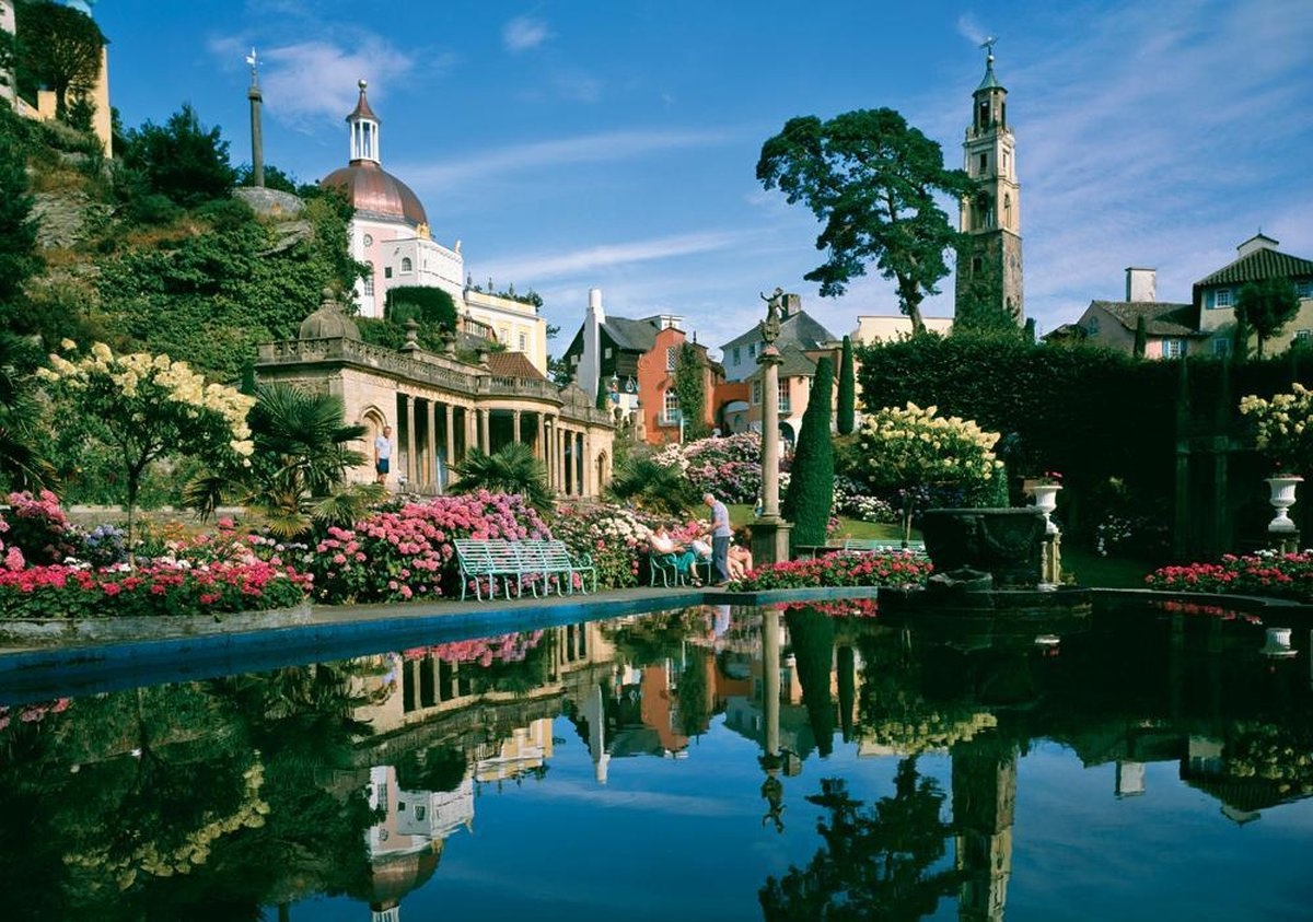 Andy Williams  Portmerion Village Puzzel 1000 stukjes