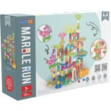JUST23 Knikkerbaan Ultimate Set - Marble Run - 150 Onderdelen - Glow in the dark knikkers 30ST - Speelgoed van 3 Tot 13 Jaar