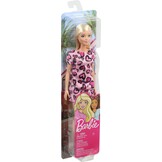 Barbie pop met klassieke outfit - Roze jurk