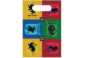 Uitdeelzakjes Harry Potter - Traktatie tasjes 8 stuks