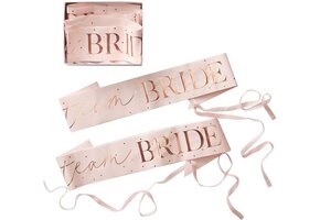 Ginger Ray - Team Bride - Sjerp team bride Papier (6 stuks)
