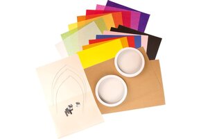 AMSCAN - DIY-set voor het maken van lantaarns - 26-delige set