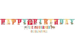 Amscan Letterslinger Lil' Farmer Junior 2-delig