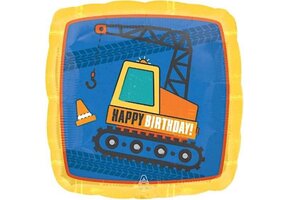 Helium ballon Constructie Graafmachine 43 cm