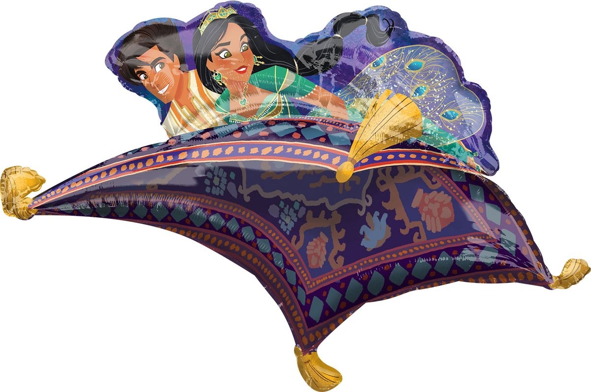Disney Aladdin folieballon XL 106 x 63 cm
