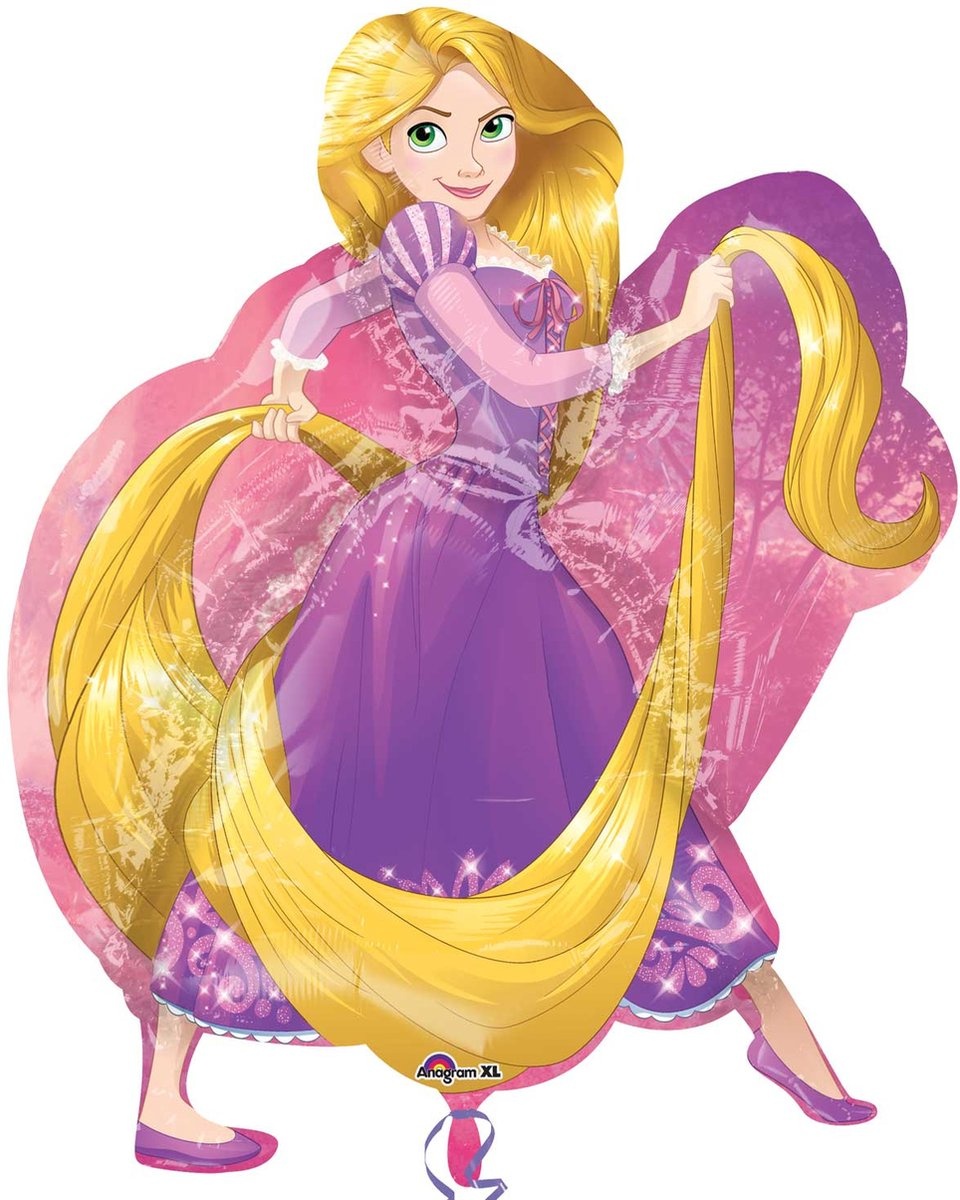 Disney Princess Rapunzel folieballon XL 66 x 78 cm