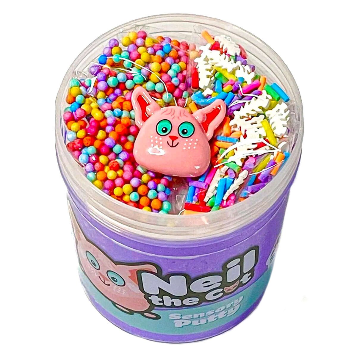 Putty vrienden Zintuiglijke Putty Neil the Cat Tutti Frutti