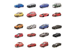 Bburago 1/43 Street Fire - 1 stuk assorti uitgeleverd