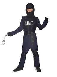 SWAT Agent Kinderkostuum Deluxe 4-6 jaar