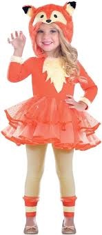 Carnavals kostuum vos 7-8 jaar