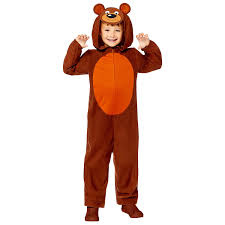 carnaval kostuum beer onesie 8-10 jaar