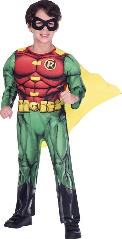 Robin Kostuum Kind Gespierd Official - 10-12 jaar