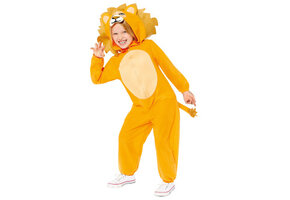 Carnaval kostuum leeuw Onesie  10-12 Years