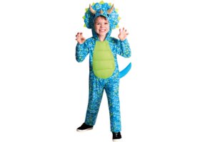 Amscan Kinderkostuum Dino Junior Polyester Blauw/groen Mt 4-6 Jaar