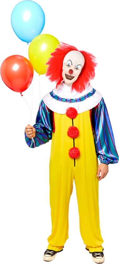 Amscan Halloween Volwassen verkleedkostuum IT Classic maat S