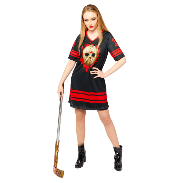 Halloween Kostuum Jason Voorhees Dames Officieel - Maat L