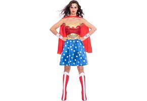 carnaval kostuum wonder woman maat m/l