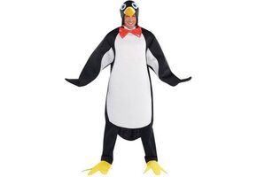Amscan Kostuum Pinguïn Heren Polyester Zwart/wit Maat Xxl
