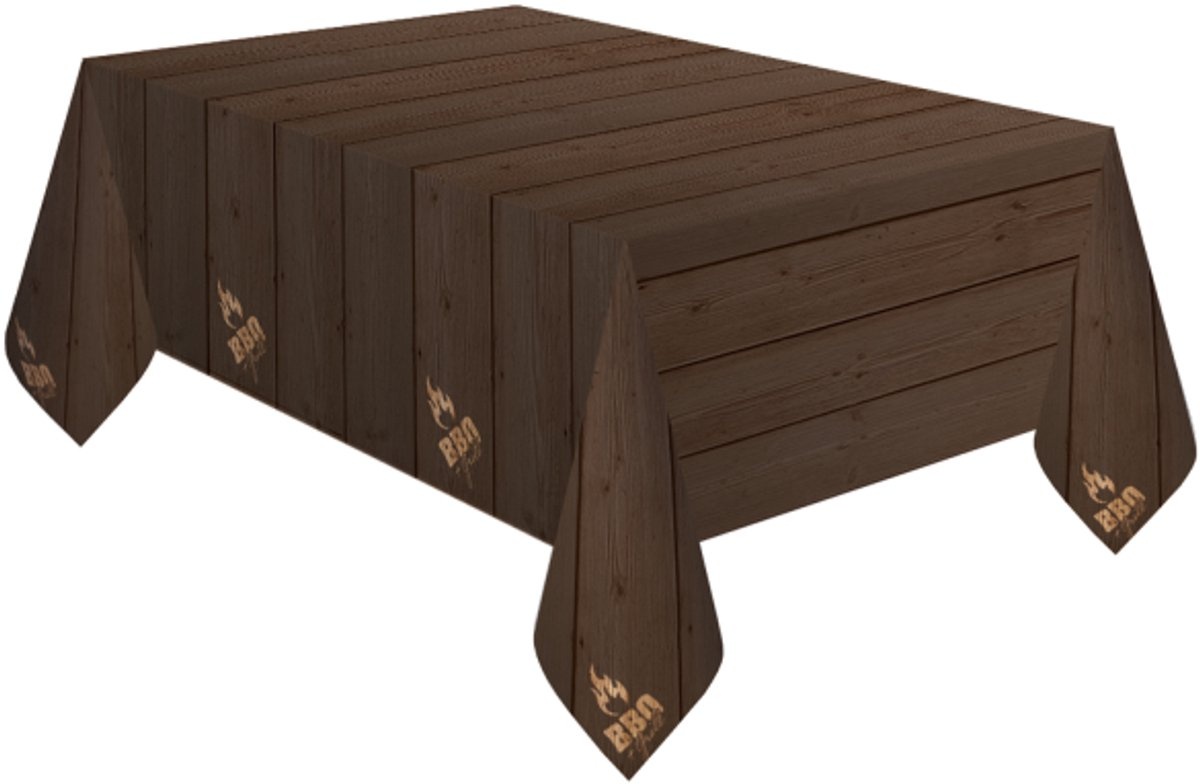 Amscan - Tafelkleed BBQ Grill - 120 x 180 cm
