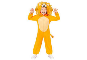 Carnaval kostuum Lion Onesie 8-10 jaar