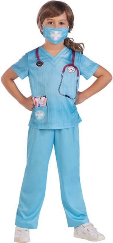 Kinderkostuum Dokter Emma - 8-10 jaar