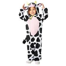 Carnaval kostuum koe maat 3-4 jaar