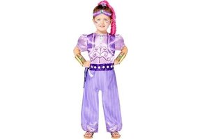 Carnaval kostuum shimmer&shine maat 4-6 jaar