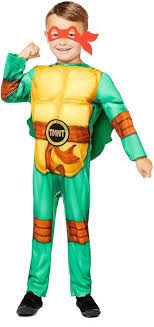 Carnaval kostuum turtle maat 6-8 jaar