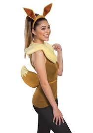 Carnaval kostuum pokemon eeve maat 14+