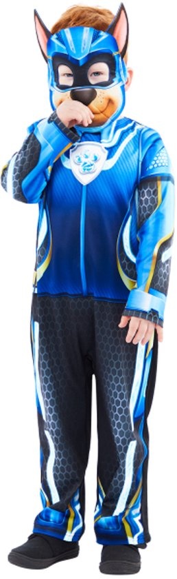 Amscan verkleedpak Paw Patrol Movie - Chase (Glow in the Dark) Leeftijd 3-4 jaar