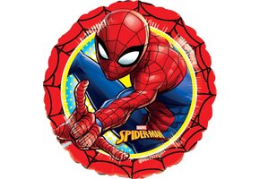 Marvel Folieballon Ultimate Spider-man 43 Cm Rood/blauw