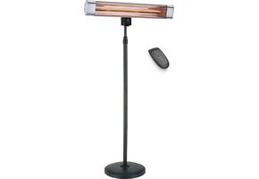 Patio terras heater op standaard 2400 watt met afstandsbediening