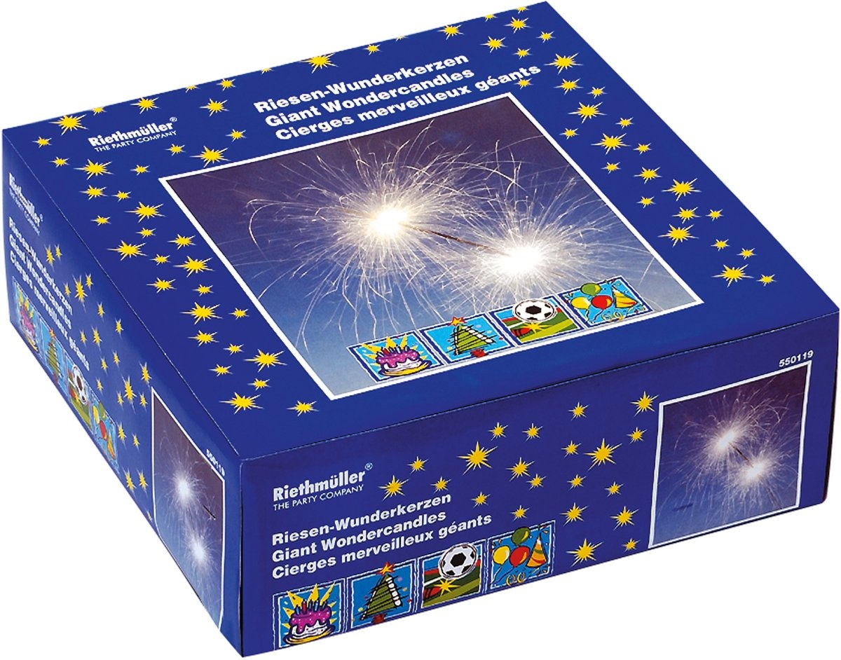 Amscan Reuze sterretjes - 1 verpakking met 10 stuks