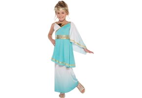 Amscan Carnaval Kinder Kostuum Venus Groen Maat 10-12 jaar