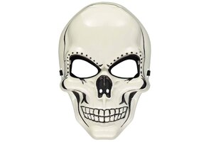 Schedelskeletmasker Volwassen skull masker one size
