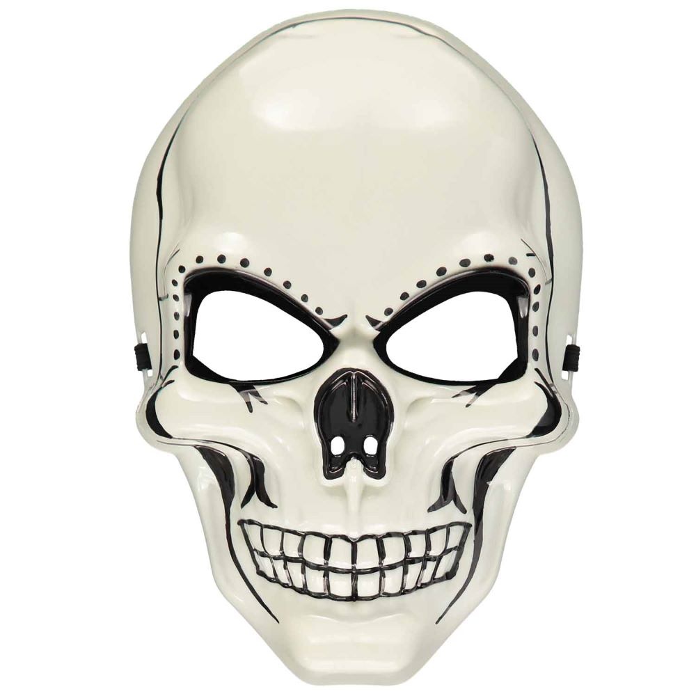 Schedelskeletmasker Volwassen skull masker one size