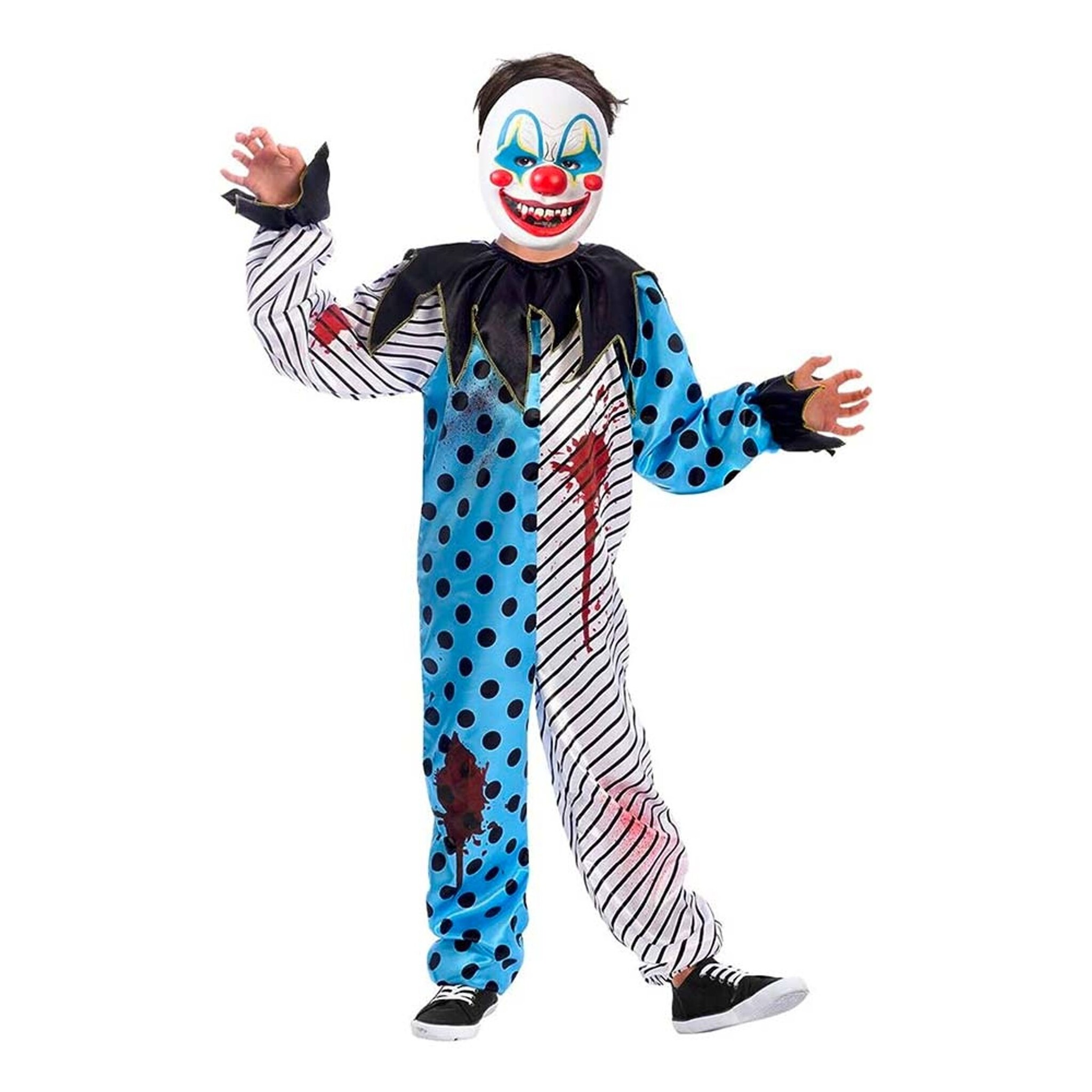 Amscan Crazed Clown - Kinderkostuum maat 11-12 jaar