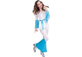 Amscan Pop Queen Jaren 70 kostuum maat L