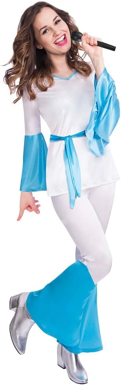 Amscan Pop Queen Jaren 70 kostuum maat L