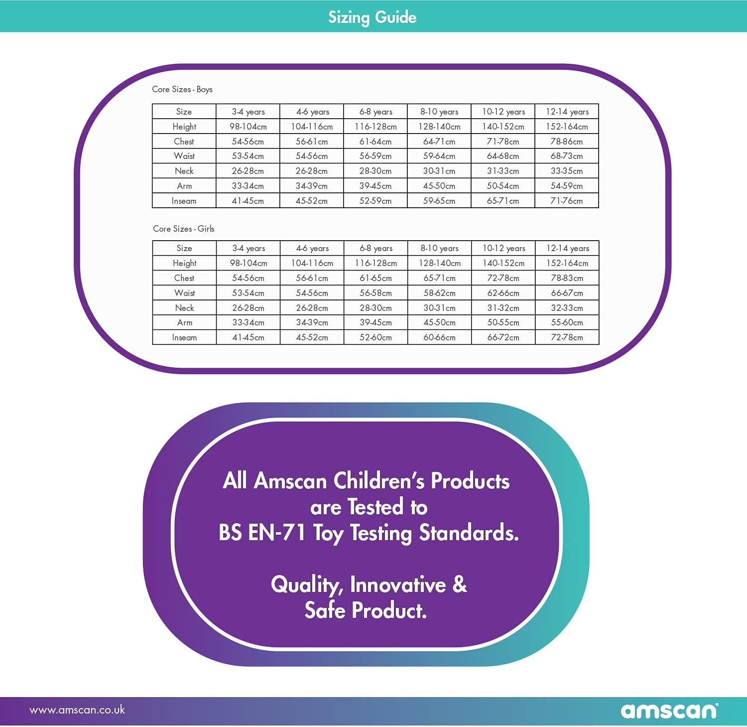 Amscan 9911990 - Jongens Gaming Reaper Halloween Kostuum 6-8 jaar
