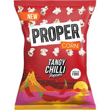 Proper Tangy chilli popcorn 24 zakken