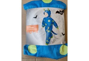 Carnavals pakje - onesie draakje maat 98-104