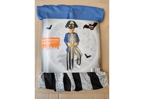 Carnavals pakje - onesie piraat maat 98-104