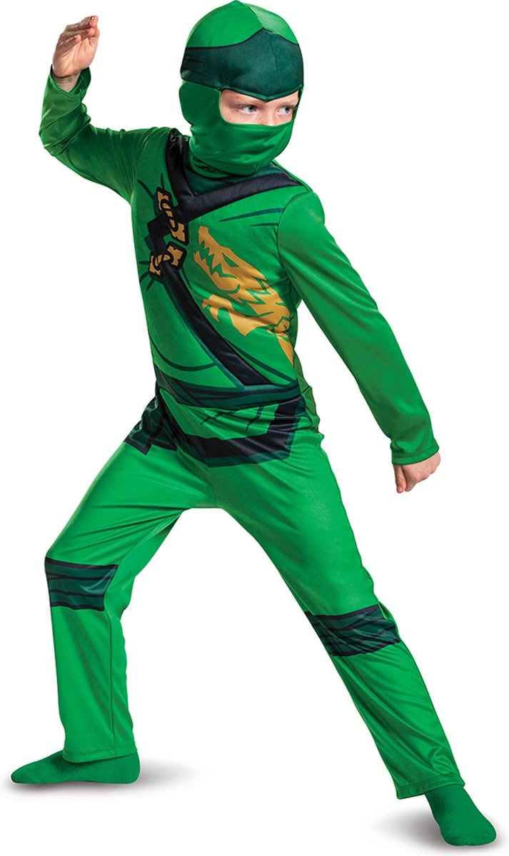 LEGO - NINJAGO Lloyd Carnaval Kostuum Maat 4-6 jaar